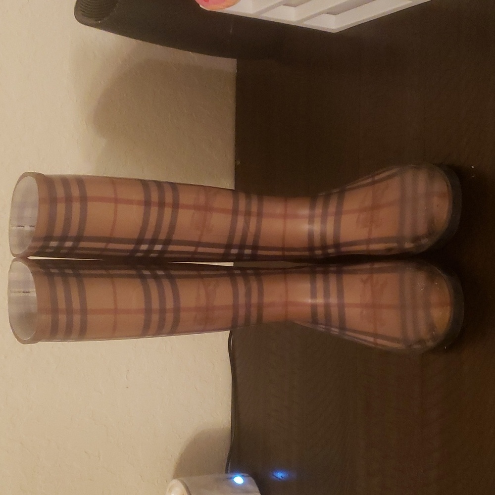 Burberry women's rain boot